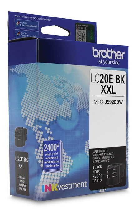 Brother LC20EBKS BLACK INK FOR MFCJ985DW 2.4K – Compatible Printer Supply – Get Toner Canada