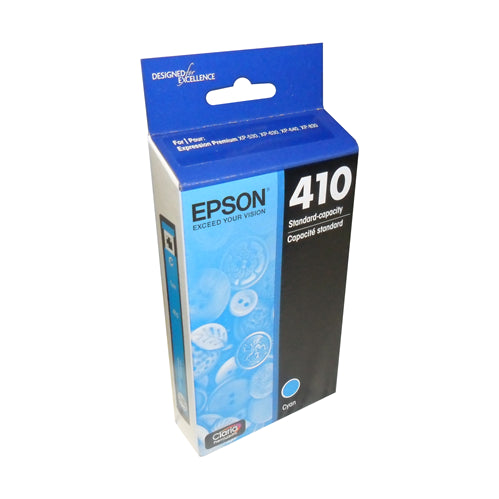 Epson T410220S EPSON 410 CYAN CLARIA PREMIUM STD. CAPACITY INK X – Compatible Printer Supply – Get Toner Canada