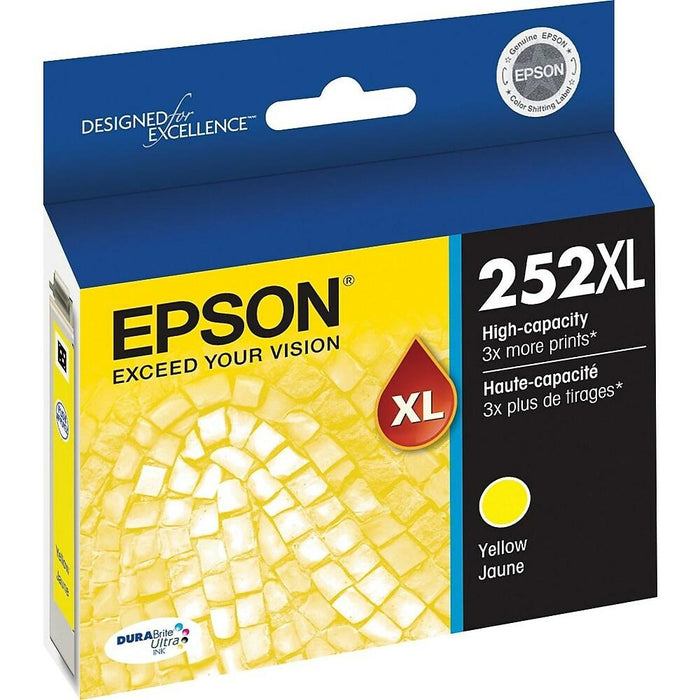 Epson T252XL420-S EPSON T252 DB UL XL YLW INK – Compatible Printer Supply – Get Toner Canada