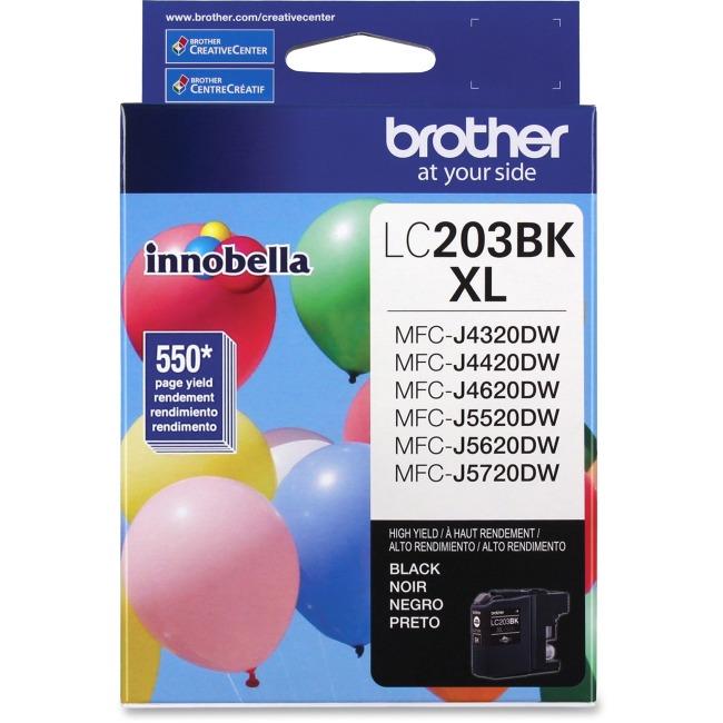 Brother LC203BKS BLACK INK MFCJ4320DW/MFCJ4420DW/MFCJ4620DW – Compatible Printer Supply – Get Toner Canada