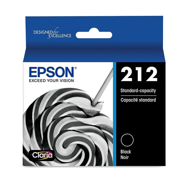 Epson T212120S Epson T212 Claria Black Ink Cartridge Standard Cap – Compatible Printer Supply – Get Toner Canada