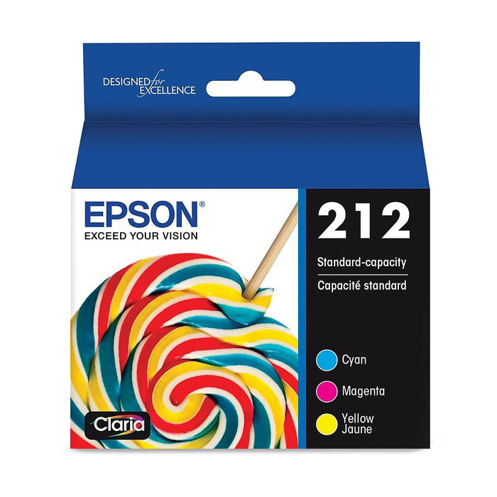 Epson T212520S Epson T212 Claria Color Combo Pack Ink Cartridges S – Compatible Printer Supply – Get Toner Canada