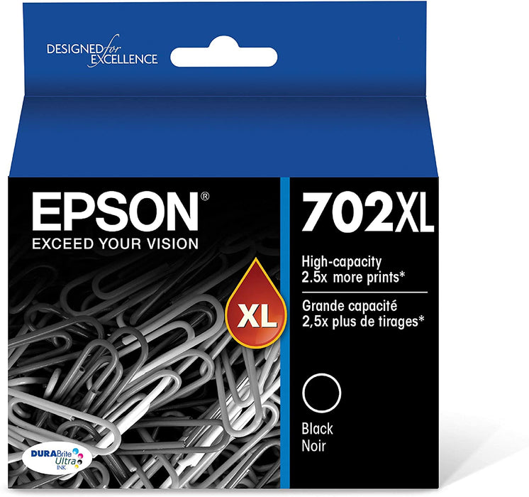 Epson T702XL120-S EPSON T702 HC DB UL BLK INK – Compatible Printer Supply – Get Toner Canada