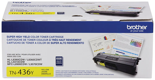 Brother TN436Y YELLOW 6.5K TONER – Compatible Printer Supply – Get Toner Canada