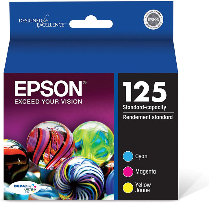 Epson T125520S EPSON DURABRITE ULTRA INK COLOR MULTIPACK 360 PAGE – Compatible Printer Supply – Get Toner Canada
