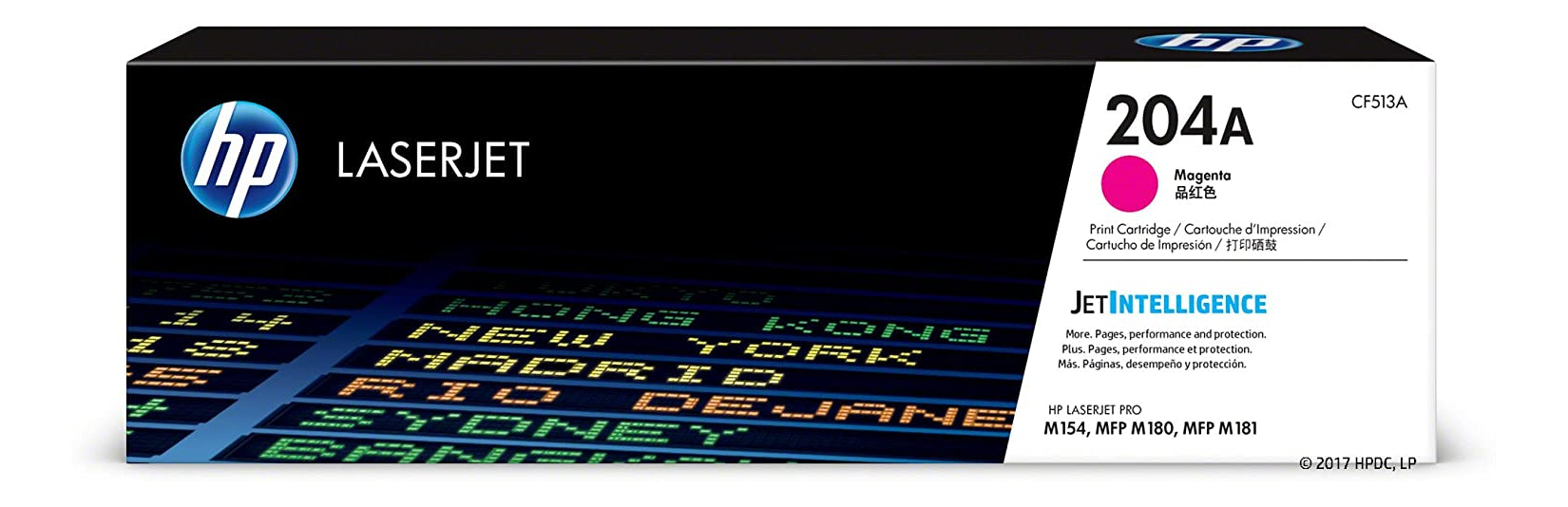 HP 204A (CF513A) Magenta Original LaserJet Toner Cartridge