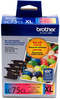Brother LC753PKS INK CARTRIDGE COLOR PACK FOR MFCJ6510DW, MFCJ6710 – Compatible Printer Supply – Get Toner Canada