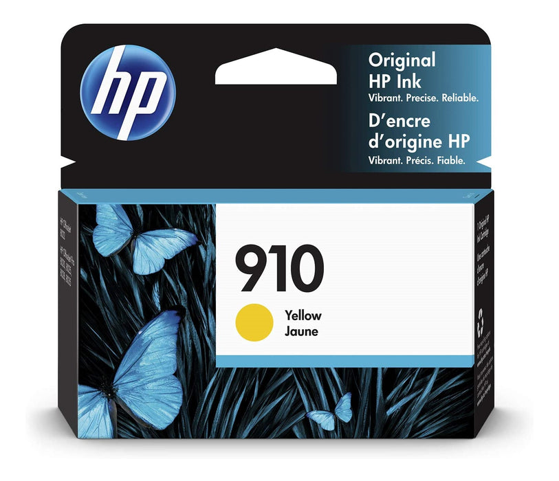 HP 3YL60AN HP #910 YELLOW ORIGINAL INK CARTRIDGE – Compatible Printer Supply – Get Toner Canada