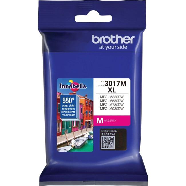 Brother LC3017MS MAGENTA INK FOR MFCJ6530DW, MFCJ6930DW 0.55K – Compatible Printer Supply – Get Toner Canada