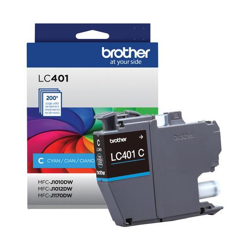 Brother LC401CS Brother Cyan Ink Cartridge – Compatible Printer Supply – Get Toner Canada