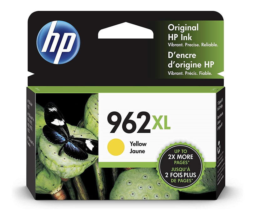 HP 3JA02AN#140 HP #962XL YELLOW ORIGINAL INK CARTRIDGE – Compatible Printer Supply – Get Toner Canada