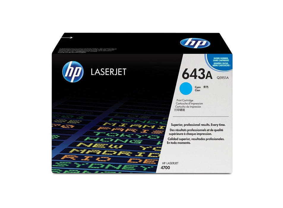 HP Color LaserJet 4700 Cyan Cartridge (Q5951A) – Compatible Printer Supply – Get Toner Canada