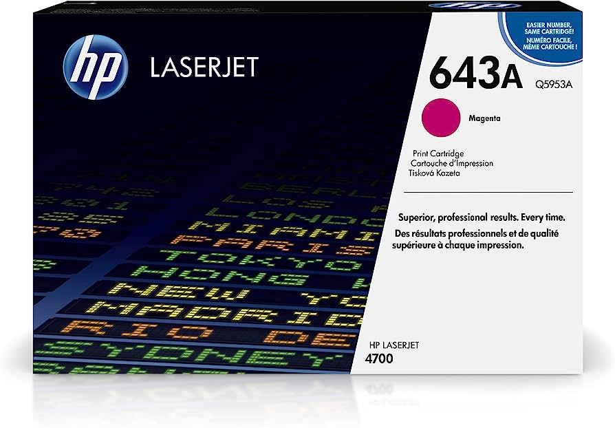 HP Color LaserJet 4700 Magenta Cartridge (Q5953A) – Compatible Printer Supply – Get Toner Canada