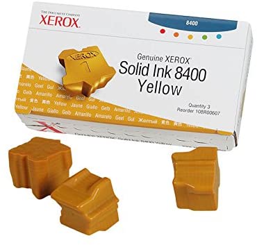 Xerox XEROX 3PK YELLOW SOLID INK STICKS FOR PHASER 8400 – Compatible Printer Supply – Get Toner Canada
