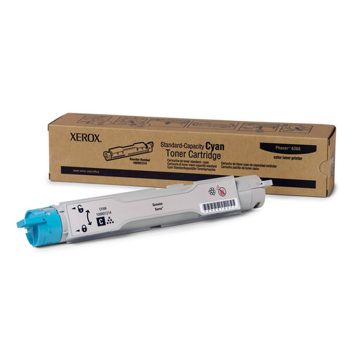 Xerox Phaser 6360/6360Y Standard Capacity Cyan Toner Cartridge (106R01214)