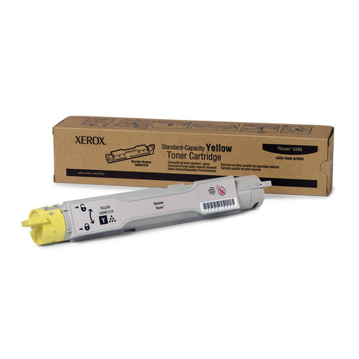 Xerox Phaser 6360/6360Y Standard Capacity Yellow Toner Cartridge (106R01216)