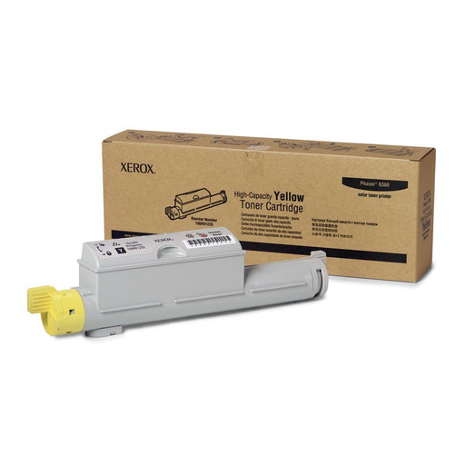 Xerox Phaser 6360/6360Y High-Capacity Yellow Toner Cartridge (106R01220)