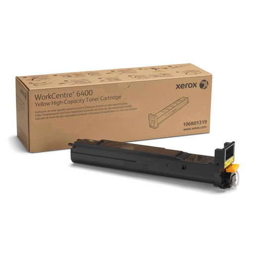 Xerox WorkCentre 6400 High-Capacity Yellow Toner Cartridge (106R01319)