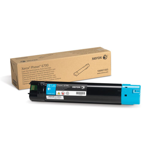 Xerox Phaser 6700 Standard Capacity Cyan Toner Cartridge (106R01503)