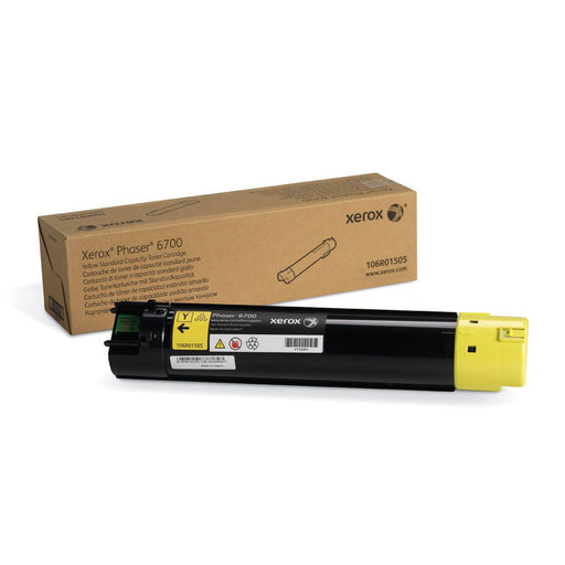 Xerox Phaser 6700 Standard Capacity Yellow Toner Cartridge (106R01505)