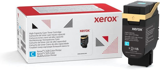 Xerox Genuine C325 Cyan High-Capacity Toner Cartridge (006R04828)