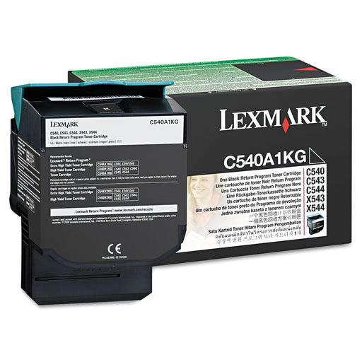 Lexmark C540A1KG Black Return Program Toner Cartridge – Compatible Printer Supply – Get Toner Canada