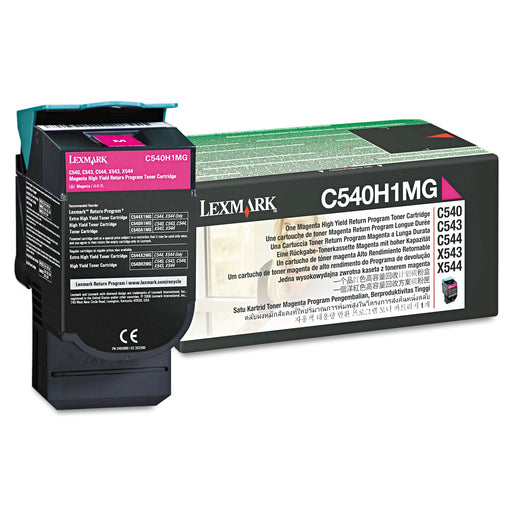 Lexmark C540H1MG Toner Cartridge - High Yield - Magenta – Compatible Printer Supply – Get Toner Canada