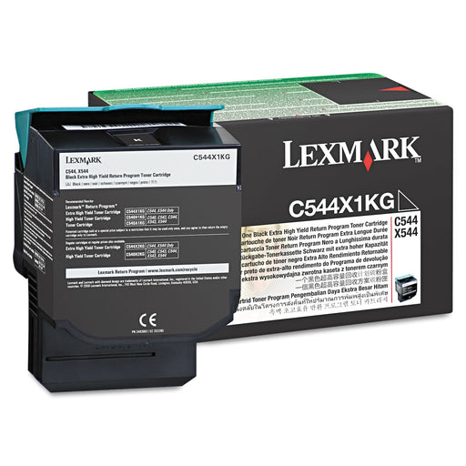 Lexmark Black Toner Cartridge, Extra High Yield (C544X1KG) – Compatible Printer Supply – Get Toner Canada