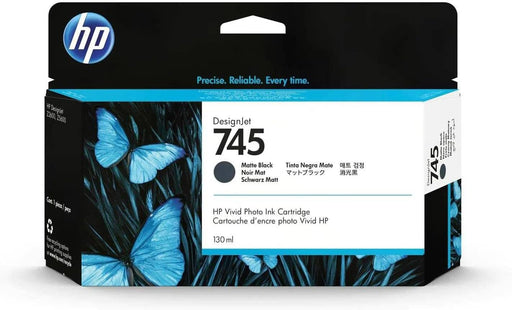 HP 745 (F9J99A) 130mL Matte Black Original Ink Cartridge