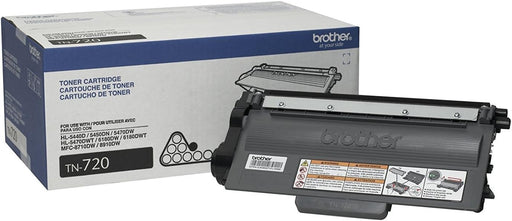 Brother TN720 Standard-Yield Black Toner Cartridge