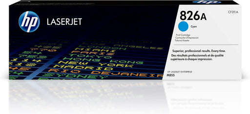 HP 826A (CF311A) Cyan Original LaserJet Toner Cartridge – Compatible Printer Supply – Get Toner Canada