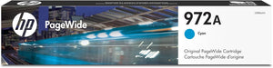 HP 972A Cyan Original PageWide Ink Cartridge (L0R86AN)