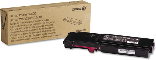 Xerox PHSR 6600/WC 6605 Magenta High-Capacity Toner Cartridge (106R02226)