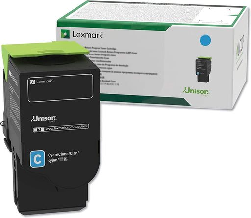 Lexmark 78C10C0 Lexmark 78C10C0 Cyan RetProg Toner – Compatible Printer Supply – Get Toner Canada