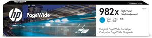 HP 982X (T0B27A) Cyan Original PageWide Cartridge