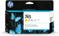 HP 745 (F9J96A) 130mL Yellow Original Ink Cartridge