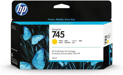 HP 745 (F9J96A) 130mL Yellow Original Ink Cartridge