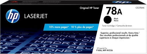 HP 78A (CE278A) Black Original LaserJet Toner Cartridge