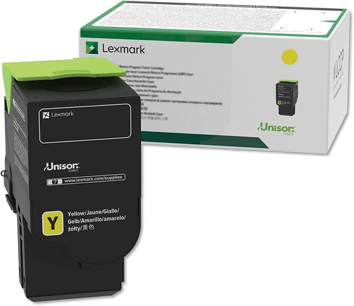 Lexmark 78C10Y0  Lexmark 78C10Y0 Yellow RetProg Toner – Compatible Printer Supply – Get Toner Canada