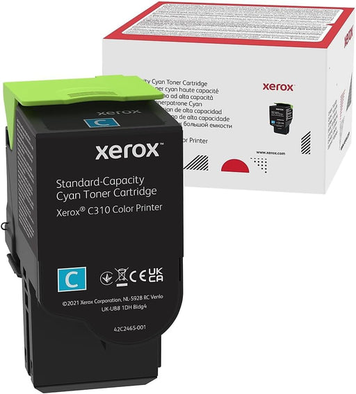 Xerox C310 Cyan Standard Capacity Toner Cartridge