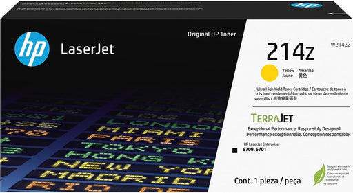HP 214Z - Ultra High Yield LaserJet - Yellow Toner Cartridge (W2142Z) – Compatible Printer Supply – Get Toner Canada