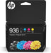 HP 936 Ink Cartridge - Standard Yield - Cyan, Magenta, Yellow, Black - 4 Pack – Compatible Printer Supply – Get Toner Canada