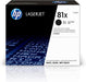 HP 81X (CF281X) Black High Yield Original LaserJet Toner Cartridge