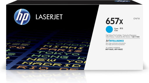 HP 657X Cyan LaserJet Toner Cartridge – Compatible Printer Supply – Get Toner Canada