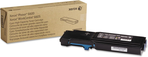 Xeros Phaser 6600/WorkCentre 6605 High-Capacity Cyan Toner Cartridge (106R02225)