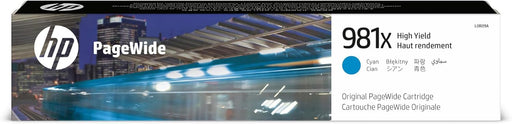 HP 981X (L0R09A) Cyan Original PageWide Cartridge