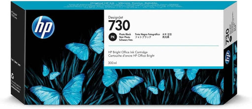HP 730 (P2V73A) 300mL Photo Black Ink Cartridge