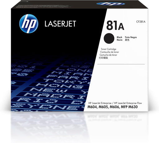 HP 81A (CF281A) Black Original LaserJet Toner Cartridge