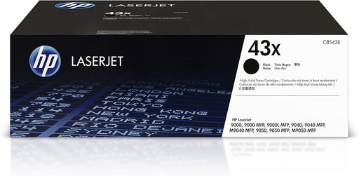 HP 43X Black High-yield Toner Cartridge (C8543X)