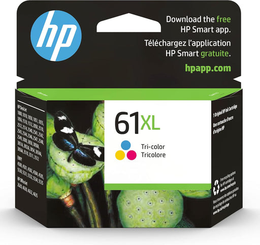 HP 61XL Tri-Colour High Yield Original Ink Cartridge (CH564WN)